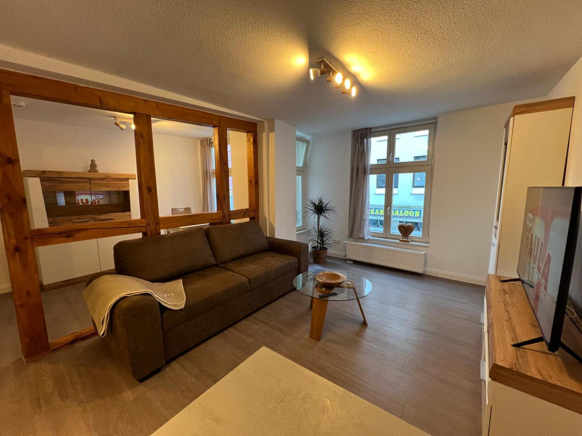 Ferienwohnung Hansezauber In Staedtische Bestlage Stralsund Esterno foto